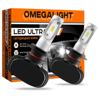 Отзывы Лампа автомобильная светодиодная Omegalight Ultra OLLEDH27UL-2 H27 25W 2 шт.