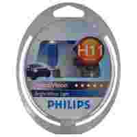 Отзывы Лампа автомобильная галогенная Philips Crystal Vision 12362CVSM H11/W5W 2 шт.