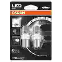 Отзывы Лампа автомобильная светодиодная Osram COOL WHITE 7556CW-02B P21W 12V 2W 2 шт.
