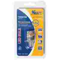 Отзывы Лампа автомобильная светодиодная KRAFT T20 W21W 12v 1,5w (W3x16q) Yellow KT 700078 1 шт.