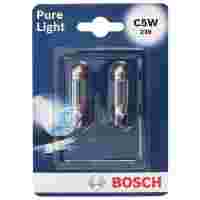 Отзывы Лампа автомобильная накаливания Bosch Pure Light 1987301004 C5W 5W 2 шт.