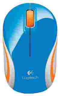 Отзывы Logitech Wireless Mini Mouse M187 Blue-Orange USB