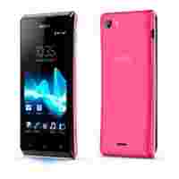 Отзывы Sony Xperia V LT25i (розовый)