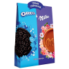 Печенье Milka + Oreo с шоколадным вкусом и вафли с молочным шоколадом, 174 г